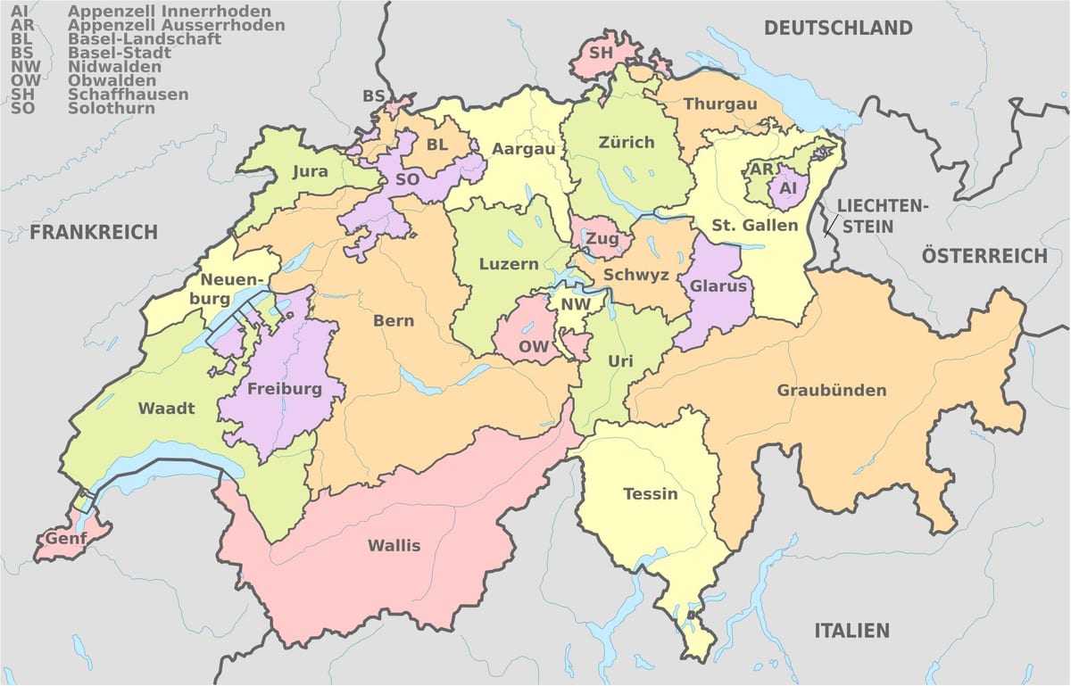 swiss negara peta