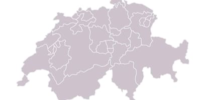 Peta dari peta kosong swiss